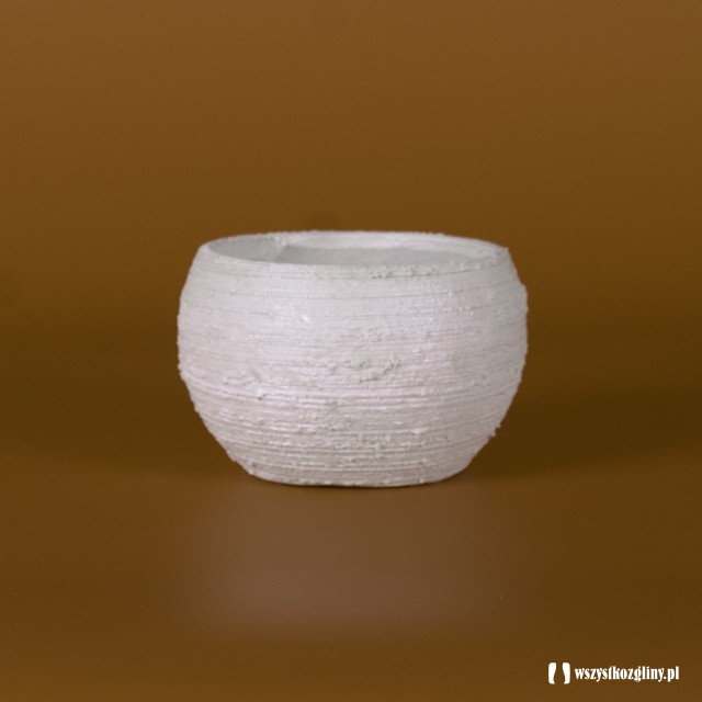 doniczka donica ceramiczna płytka kula